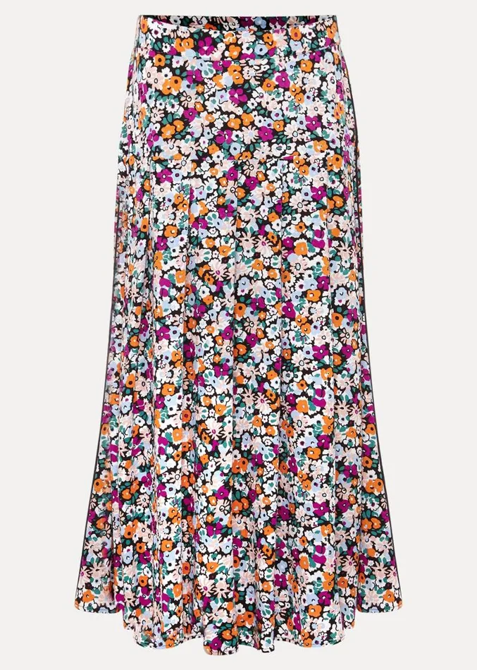 Mona Floral Tiered Skirt Multicoloured Women Phase Eight Skirts