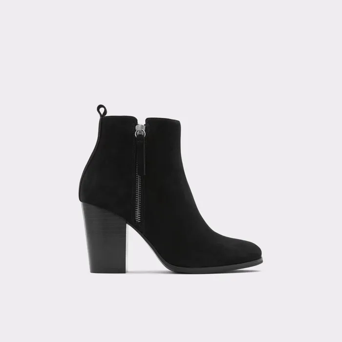 Noemieflex Black Leather Nubuck Women ALDO Boots