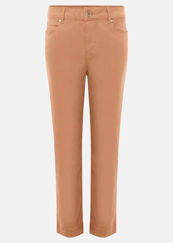 Ocha Straight Leg Jeans Dark Camel Women Phase Eight Trousers