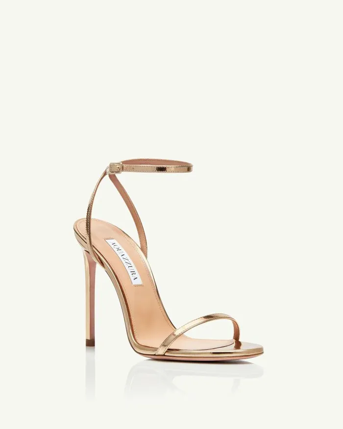 Olie Sandal 105 Gold Women Aquazzura Essentials