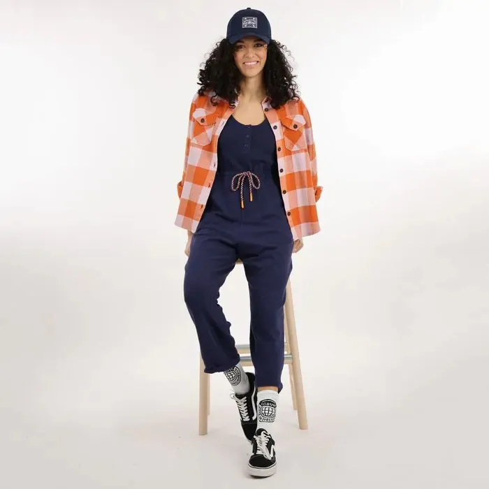 Oxbow Pants Jeans Women Jumpsuit Brianna 8211 Navy