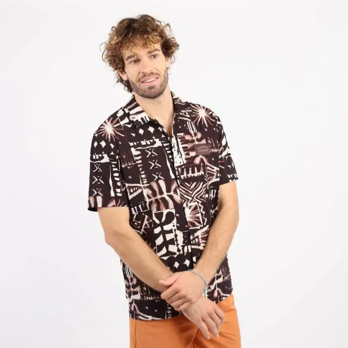 Oxbow Shirt Men Shirt Aiakoharria 8211 Cacao