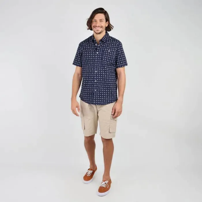 Oxbow Shirt Men Shirt Chaves 8211 Deep Marine