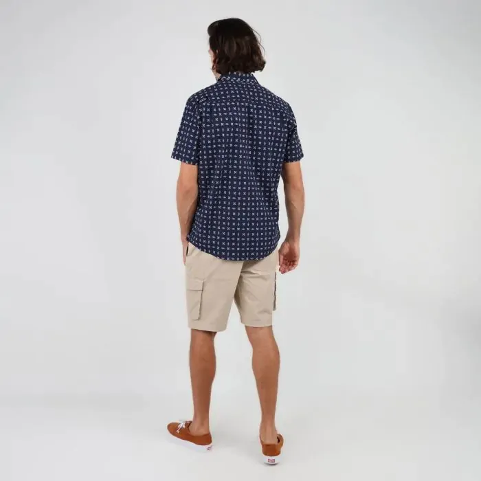 Oxbow Shirt Men Shirt Chaves 8211 Deep Marine