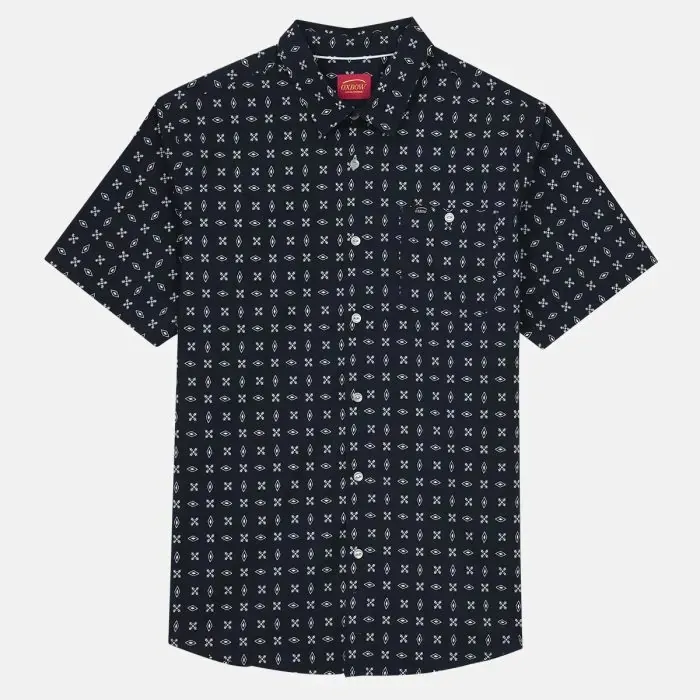 Oxbow Shirt Men Shirt Chaves 8211 Deep Marine