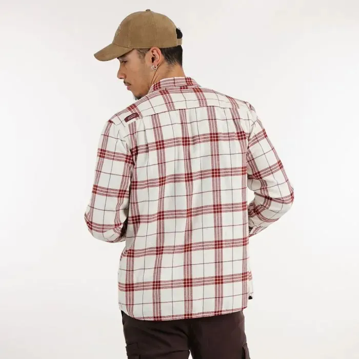 Oxbow Shirt Men Shirt Cirode 8211 Grenat