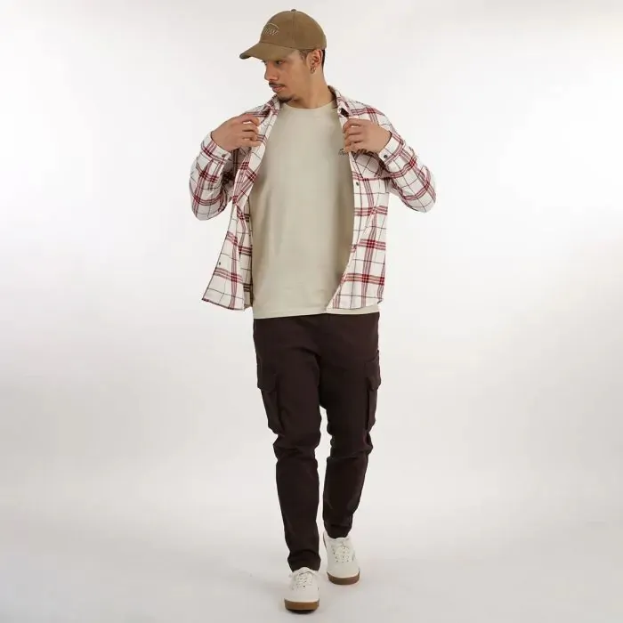 Oxbow Shirt Men Shirt Cirode 8211 Grenat