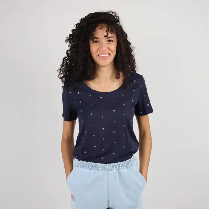 Oxbow TeeShirt Top Women TeeShirt Tadore 8211 Deep Marine