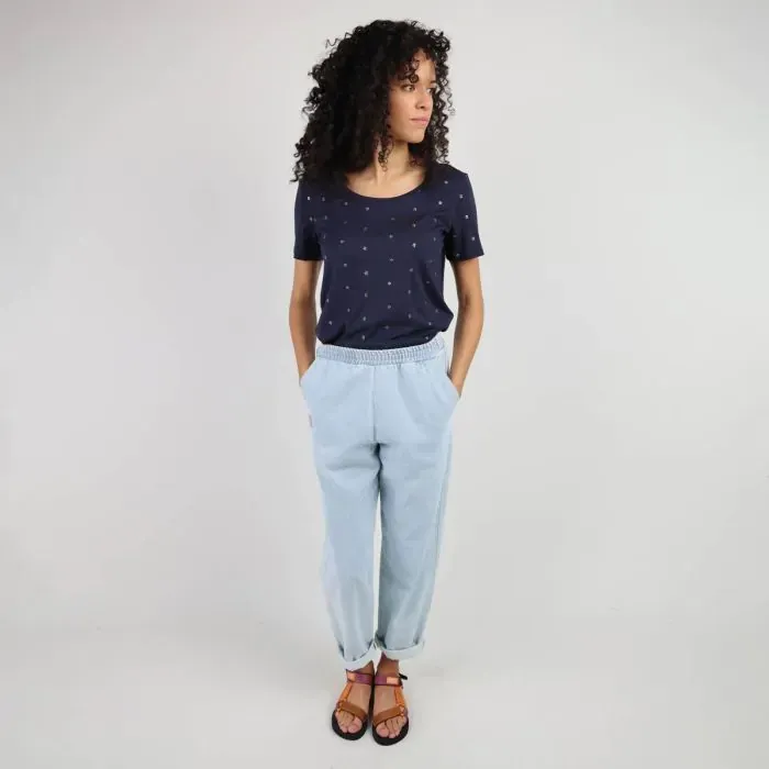 Oxbow TeeShirt Top Women TeeShirt Tadore 8211 Deep Marine