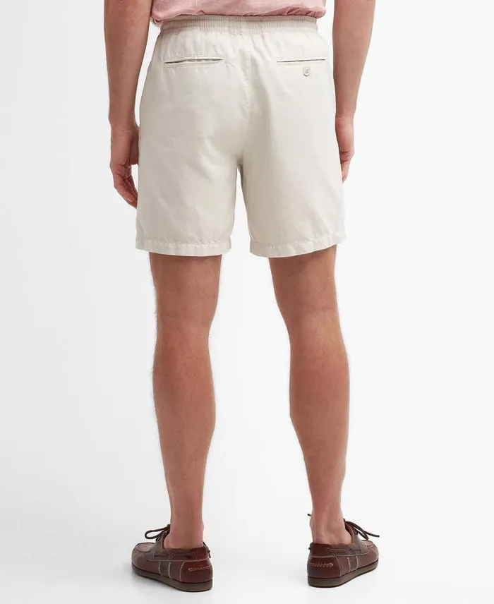 Oxtown Drawcord Shorts Dark Denim Men Barbour Trousers and Shorts