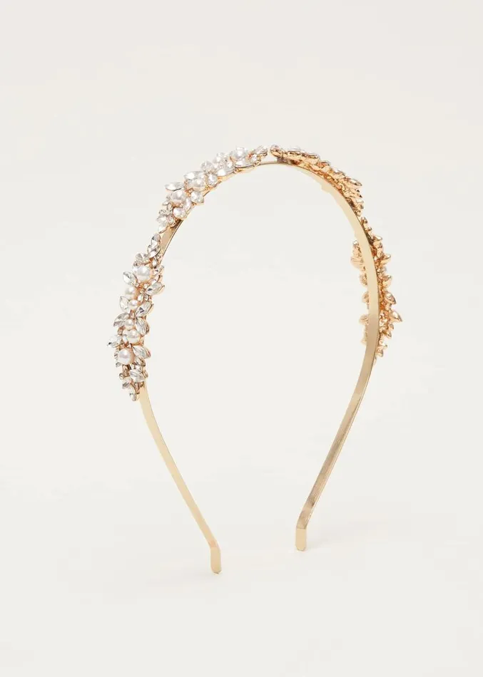 Pearl Headband Gold Women Phase Eight Headbands