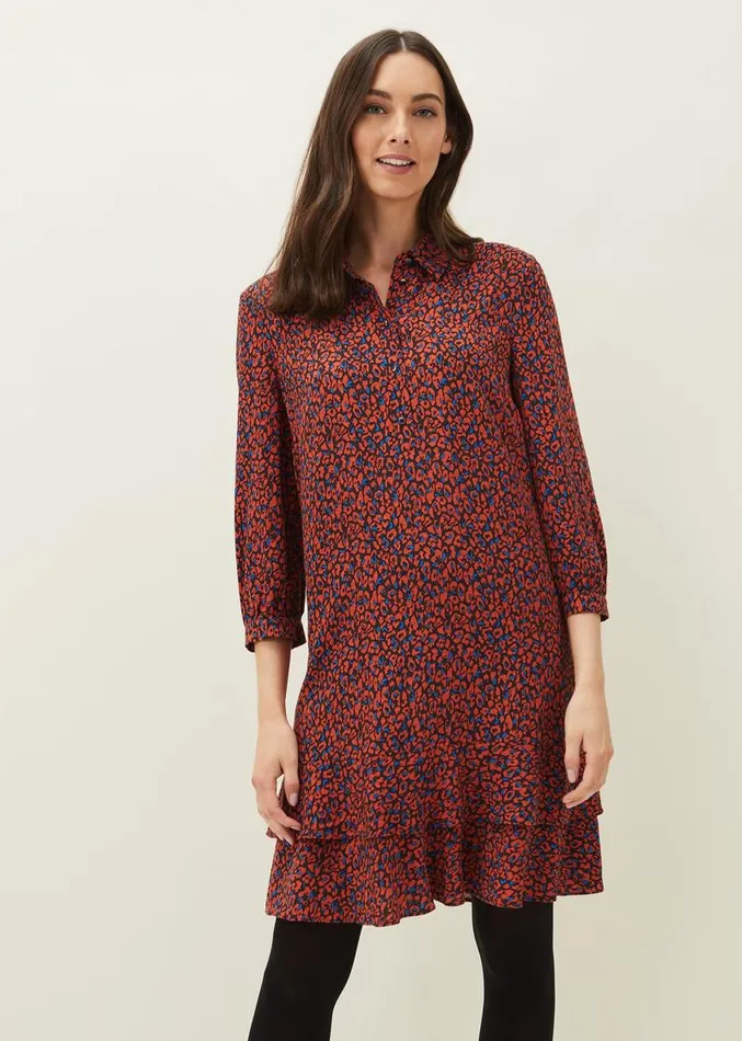 Penele Animal Print Dress Spiceink Women Phase Eight Dresses