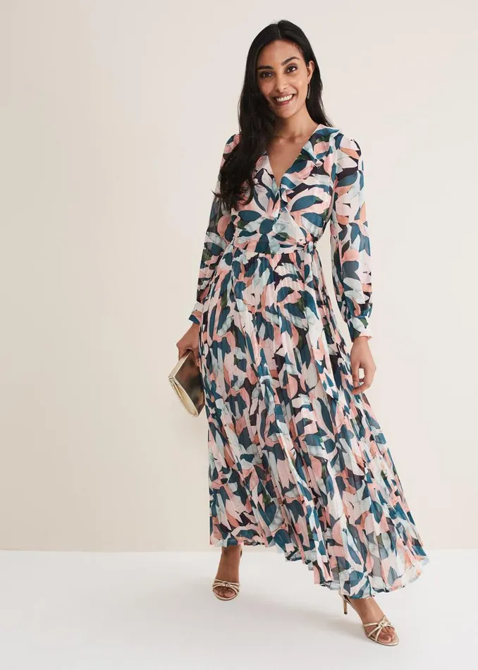 Petite Averie Floral Maxi Dress Multicoloured Women Phase Eight Dresses
