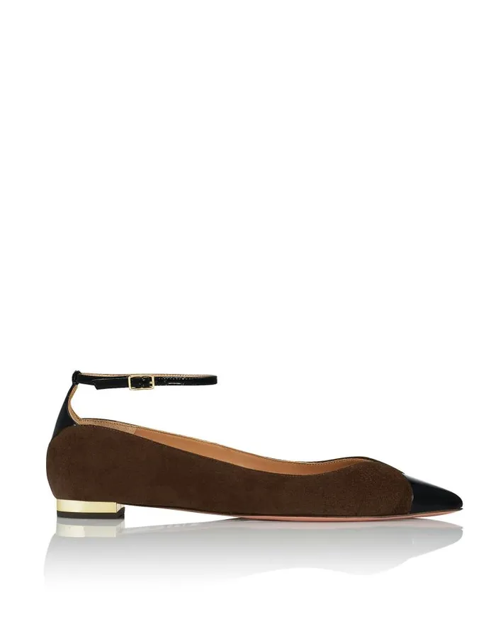 Pinot Ballet Brown Women Aquazzura Flats Pinot Ballet Brown Women Aquazzura Flats