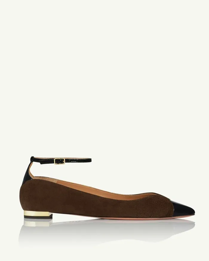Pinot Ballet Brown Women Aquazzura Flats Pinot Ballet Brown Women Aquazzura Flats