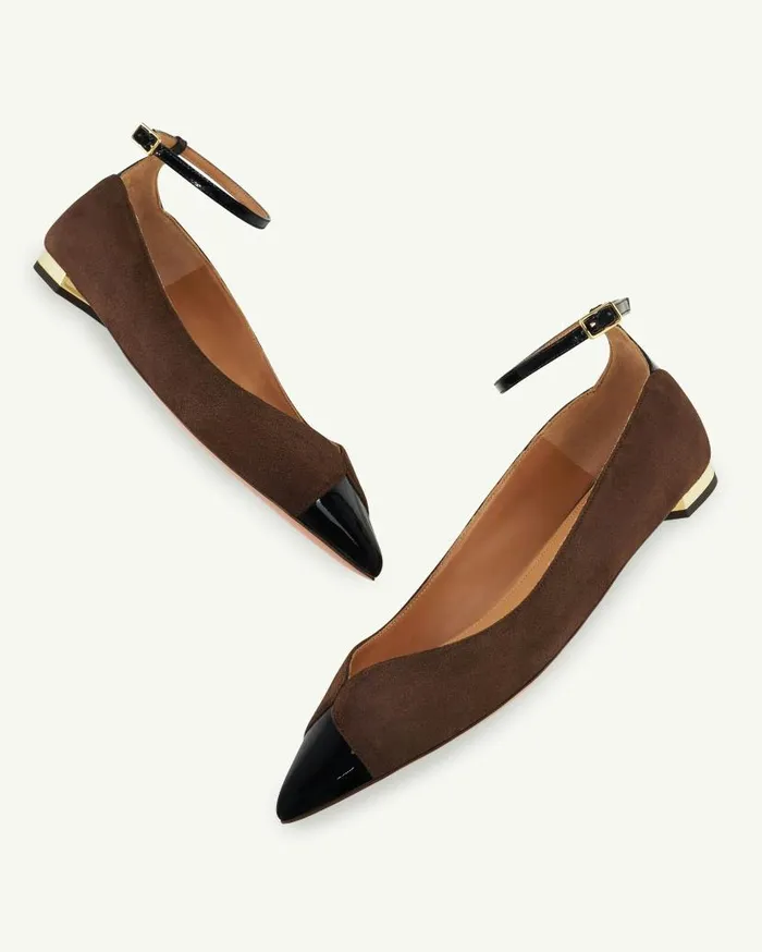 Pinot Ballet Brown Women Aquazzura Flats Pinot Ballet Brown Women Aquazzura Flats