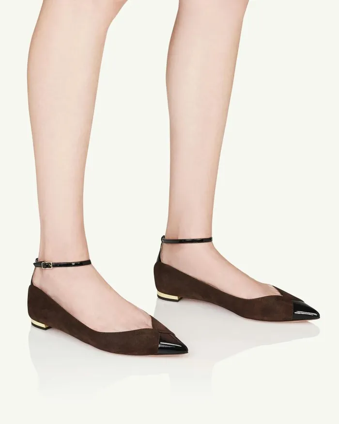 Pinot Ballet Brown Women Aquazzura Flats Pinot Ballet Brown Women Aquazzura Flats