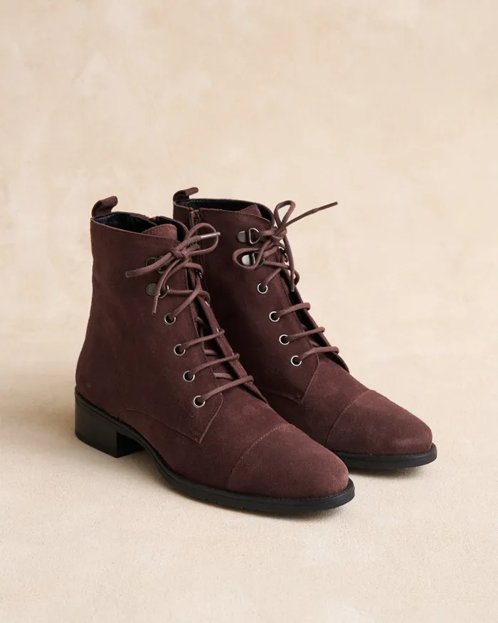 Polin Et Moi Ankle Boots Cords Kila Garnet Women Ankle Boots Polin Et Moi Ankle Boots Cords Kila Garnet Women Ankle Boots