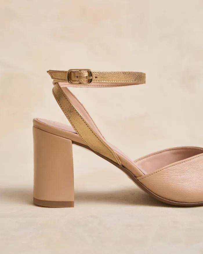 Polin Et Moi Erin Pump Shoe Nude Women Heels Polin Et Moi Erin Pump Shoe Nude Women Heels