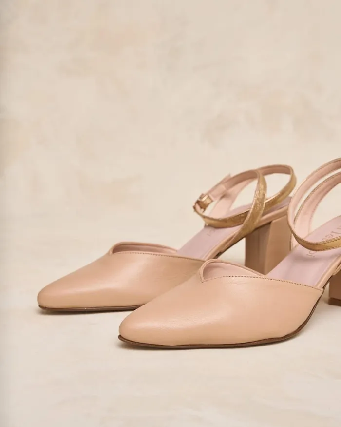 Polin Et Moi Erin Pump Shoe Nude Women Heels Polin Et Moi Erin Pump Shoe Nude Women Heels