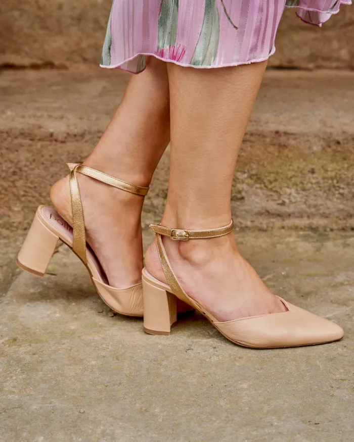 Polin Et Moi Erin Pump Shoe Nude Women Heels Polin Et Moi Erin Pump Shoe Nude Women Heels