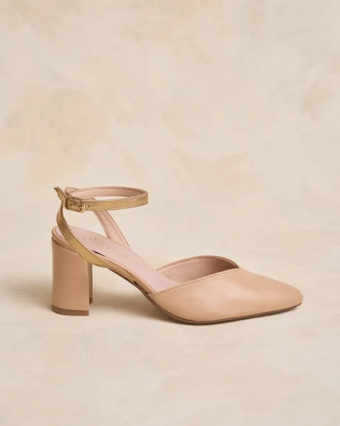 Polin Et Moi Erin Pump Shoe Nude Women Heels Polin Et Moi Erin Pump Shoe Nude Women Heels