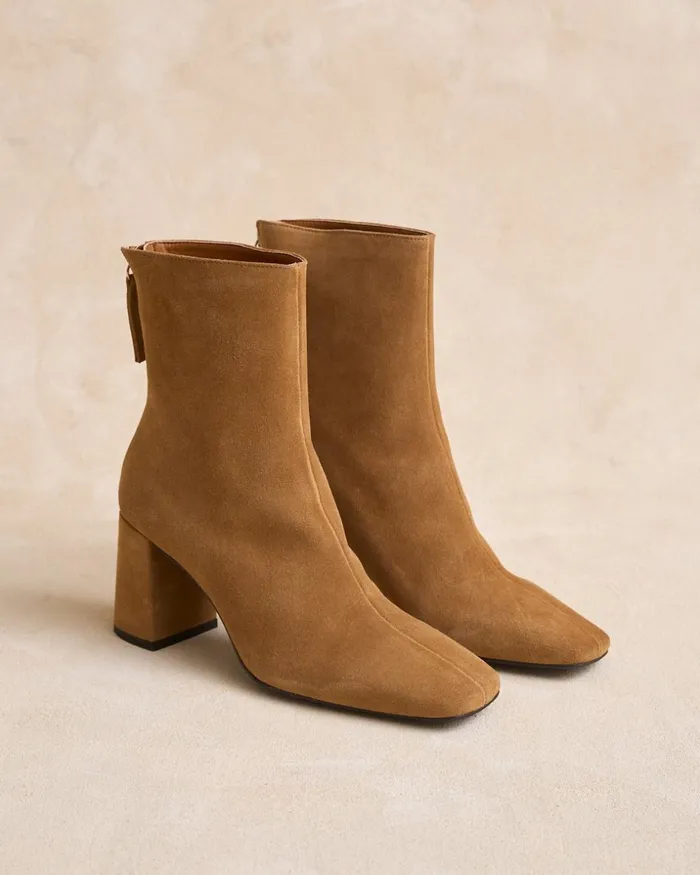 Polin Et Moi Jurea Heel Ankle Boots Leather Women Ankle Boots Polin Et Moi Jurea Heel Ankle Boots Leather Women Ankle Boots