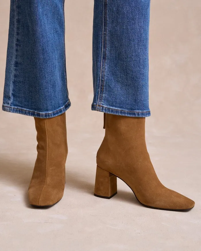 Polin Et Moi Jurea Heel Ankle Boots Leather Women Ankle Boots Polin Et Moi Jurea Heel Ankle Boots Leather Women Ankle Boots