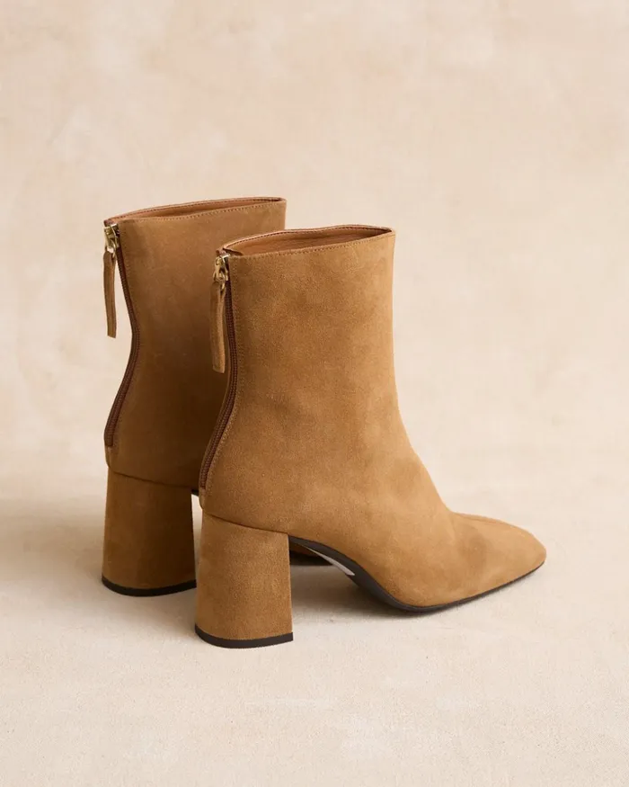 Polin Et Moi Jurea Heel Ankle Boots Leather Women Ankle Boots Polin Et Moi Jurea Heel Ankle Boots Leather Women Ankle Boots