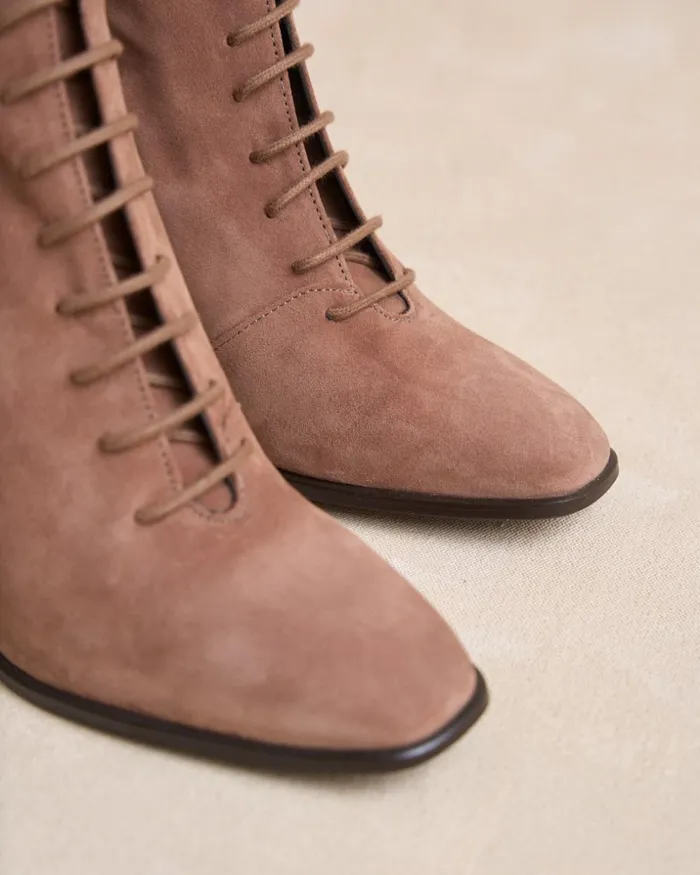 Polin Et Moi Lutina Laces Ankle Boots Makeup Women Ankle Boots Polin Et Moi Lutina Laces Ankle Boots Makeup Women Ankle Boots