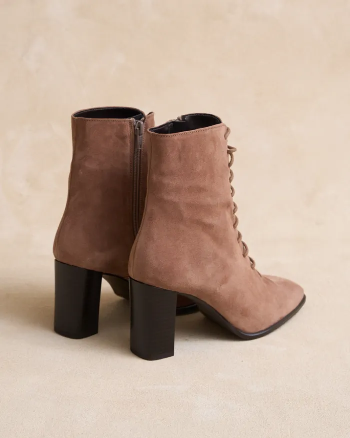 Polin Et Moi Lutina Laces Ankle Boots Makeup Women Ankle Boots Polin Et Moi Lutina Laces Ankle Boots Makeup Women Ankle Boots