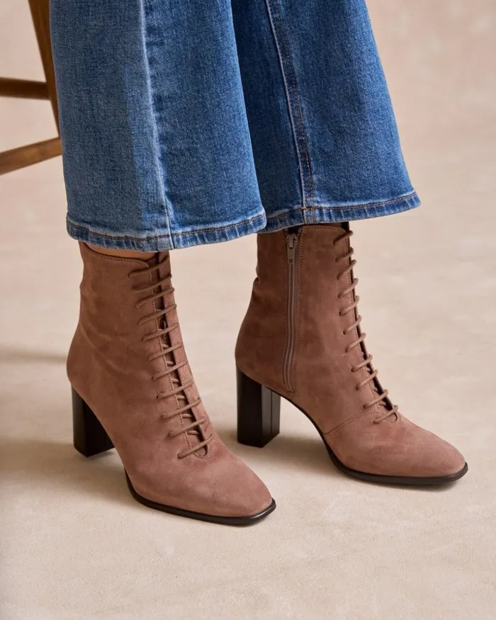 Polin Et Moi Lutina Laces Ankle Boots Makeup Women Ankle Boots Polin Et Moi Lutina Laces Ankle Boots Makeup Women Ankle Boots