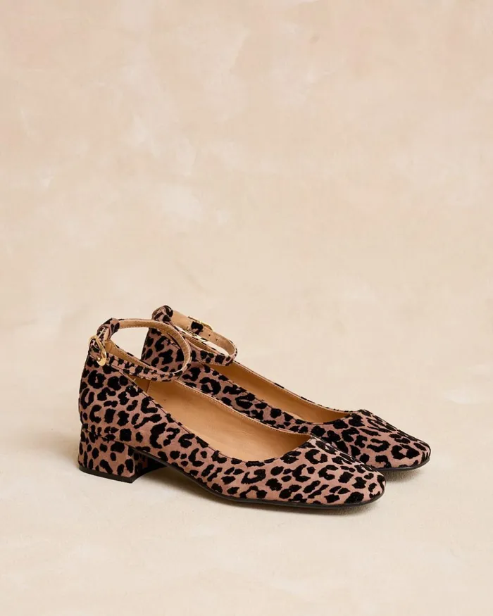 Polin Et Moi Mary Jane Correa Pepita Brown Women Flats Polin Et Moi Mary Jane Correa Pepita Brown Women Flats