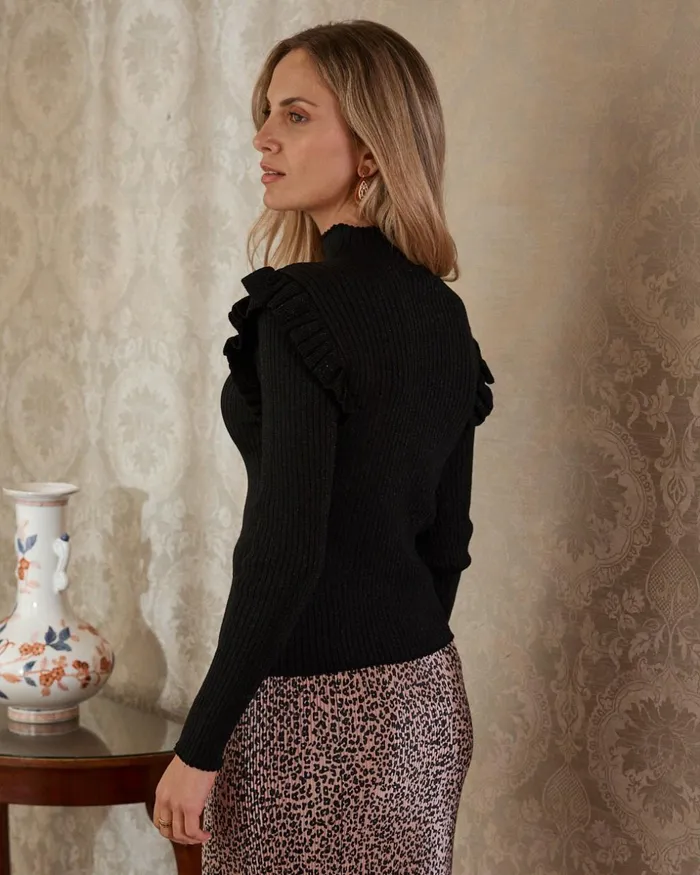 Polin Et Moi Sweater Fino Petri Black Women Cardigans And Sweaters Polin Et Moi Sweater Fino Petri Black Women Cardigans And Sweaters