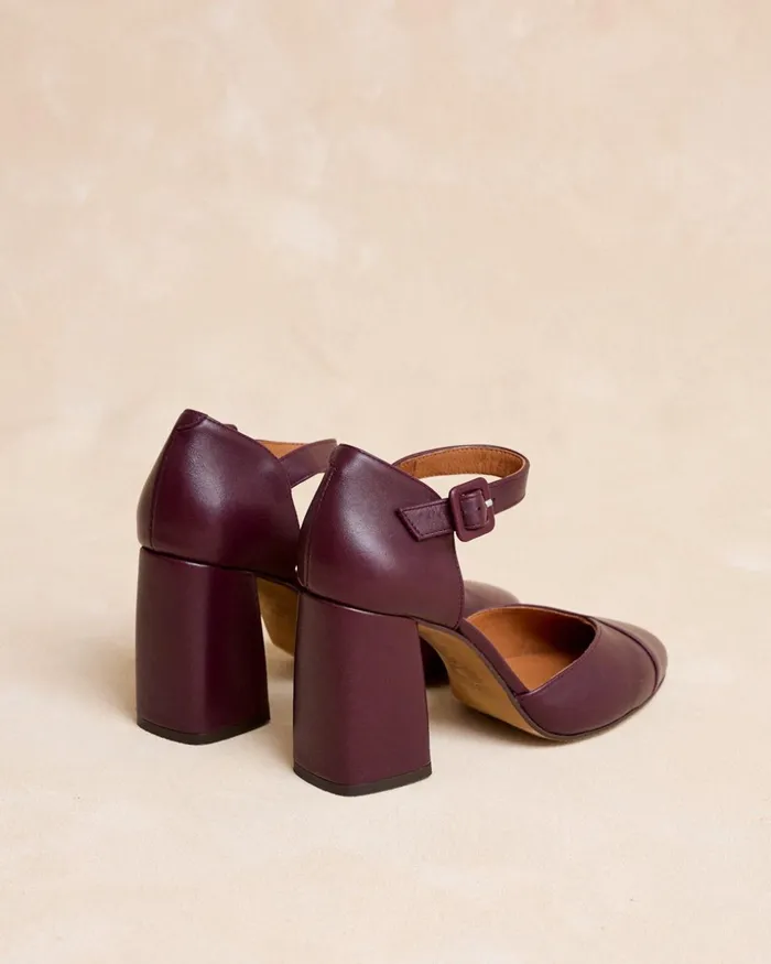 Polin Et Moi Trucela Heel Shoe Bordeaux Women Heels Polin Et Moi Trucela Heel Shoe Bordeaux Women Heels