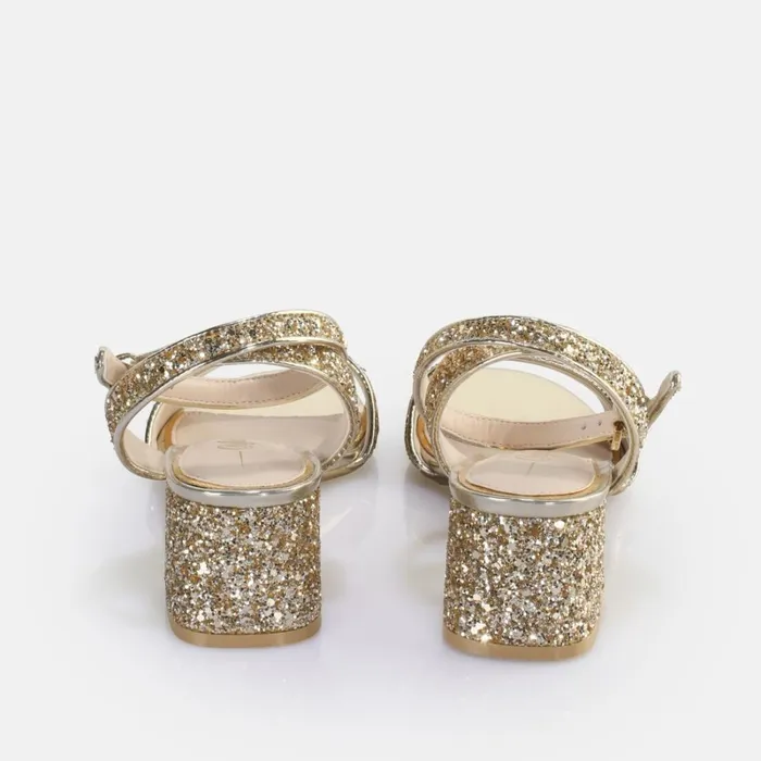 Rainelle Gold Buffalo Heels Rainelle Gold Buffalo Heels