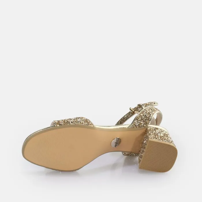Rainelle Gold Buffalo Heels Rainelle Gold Buffalo Heels