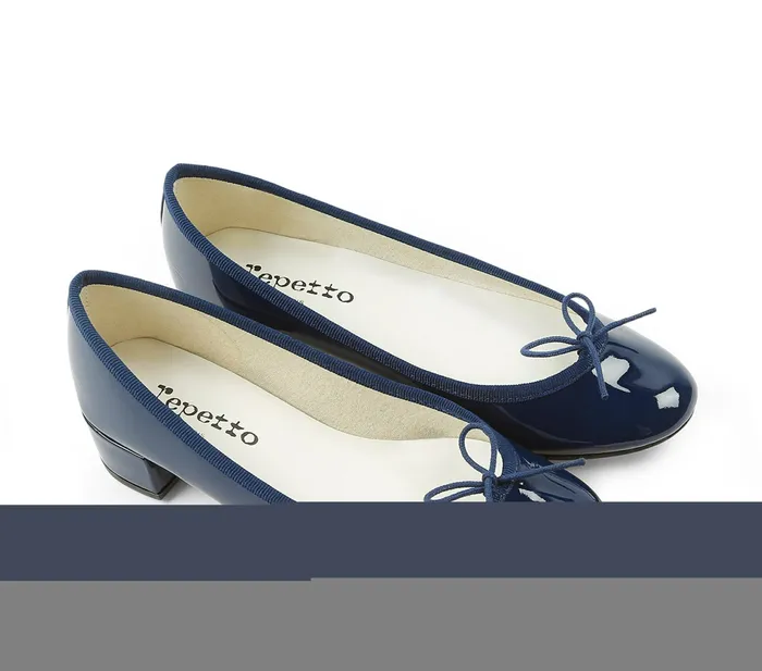 Repetto Womens Ballerinas Camille Ballerinas Navy Blue