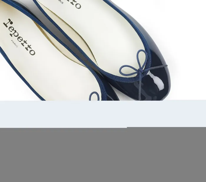 Repetto Womens Ballerinas Camille Ballerinas Navy Blue