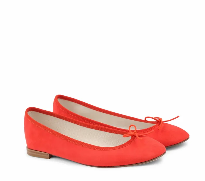 Repetto Womens Ballerinas Cendrillon Ballerinas Hibiscus Red