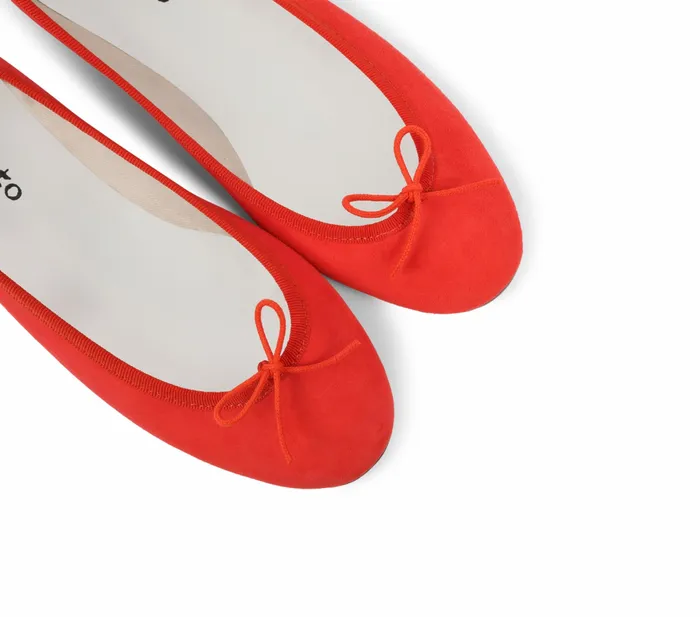 Repetto Womens Ballerinas Cendrillon Ballerinas Hibiscus Red