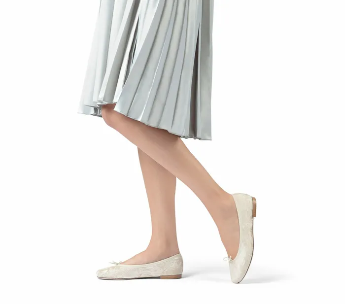 Repetto Womens Ballerinas High Cendrillon Ballerinas White