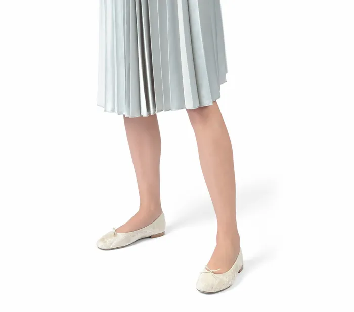 Repetto Womens Ballerinas High Cendrillon Ballerinas White