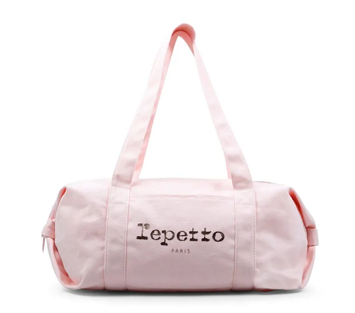 Repetto Womens Dance Bags Cotton Duffle Bag Size M Pale Pink Near Me