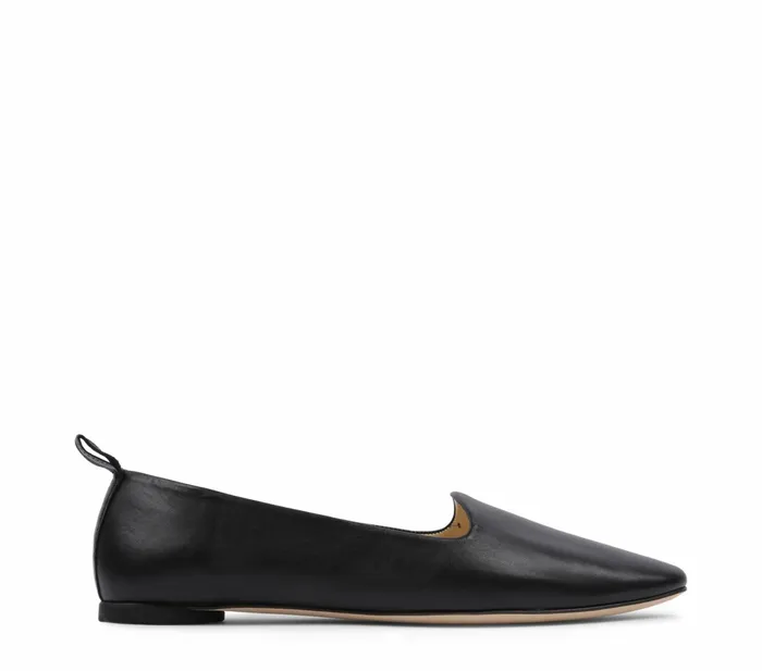 Repetto Womens Loafers Neve Slippers Black Gift for Friend