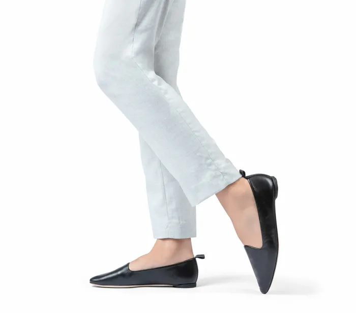 Repetto Womens Loafers Neve Slippers Black Gift for Friend
