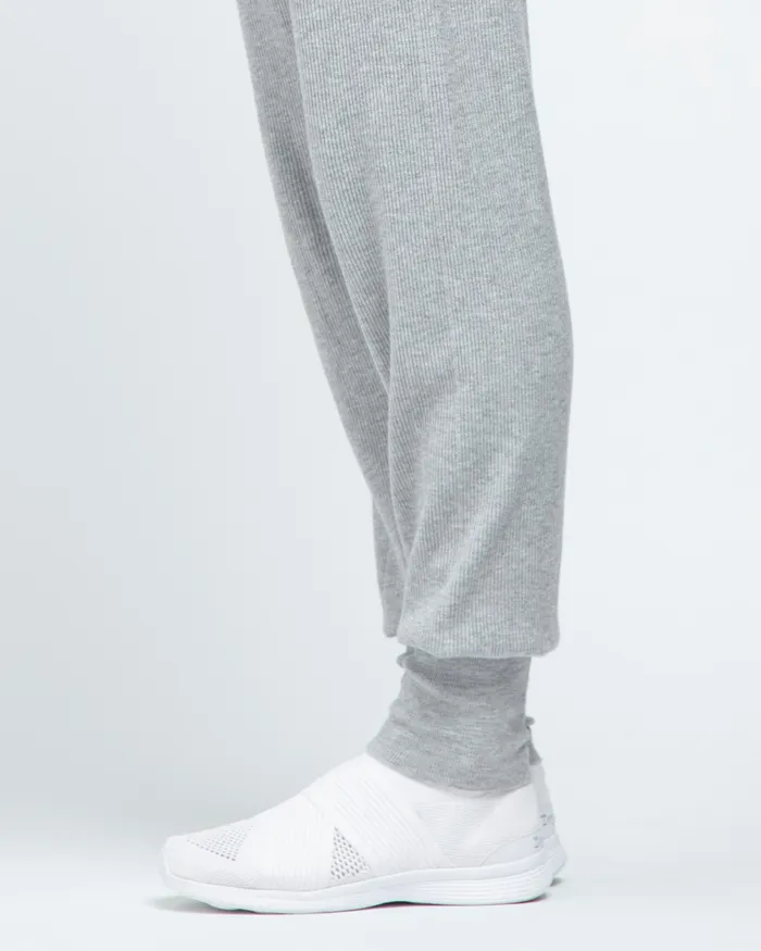 Repetto Womens Pants and Jumpsuits Straight Knitted Pants Textured Light Grey On Sale