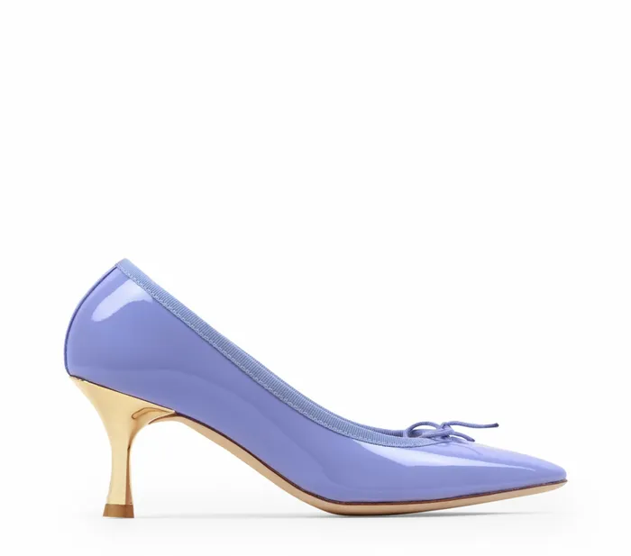 Repetto Womens Pumps Polina Pumps Blue And Light Gold Online