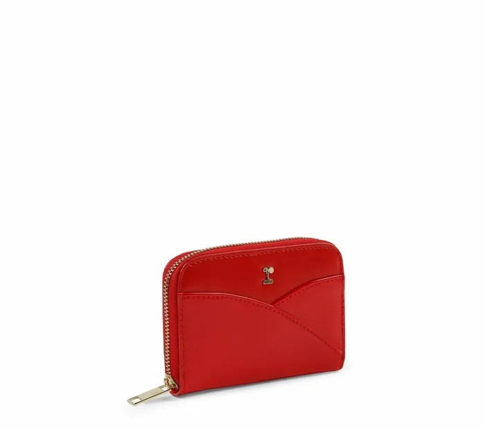 Repetto Womens Small Leather Goods Purse Flammy Red For Sale