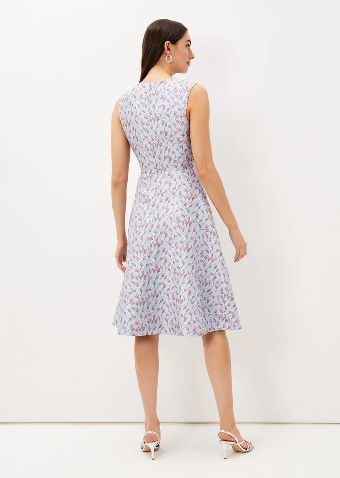 Rosebud Jacquard Fit And Flare Dress Arctic Bluepink Women Phase Eight Dresses Rosebud Jacquard Fit And Flare Dress Arctic Bluepink Women Phase Eight Dresses